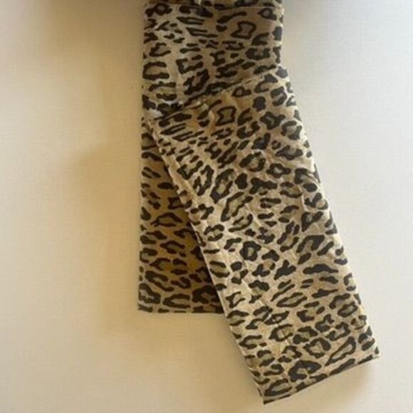 Vintage Ralph Lauren Aragon Leopard / Cheetah 2 Standard Pillowcases Cotton USA - Picture 1 of 4